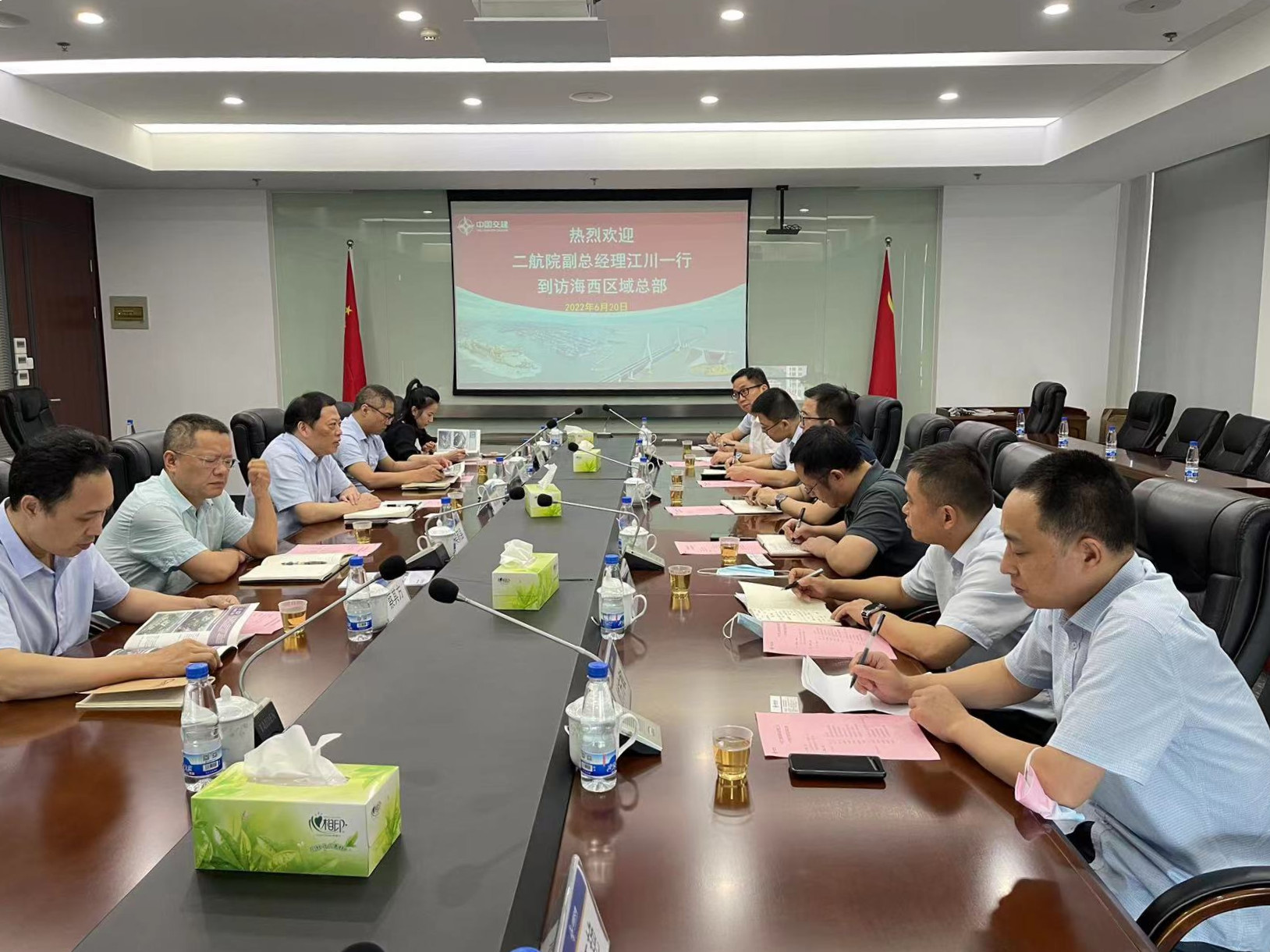 公司副总经理江川赴福建开展系列商务活动