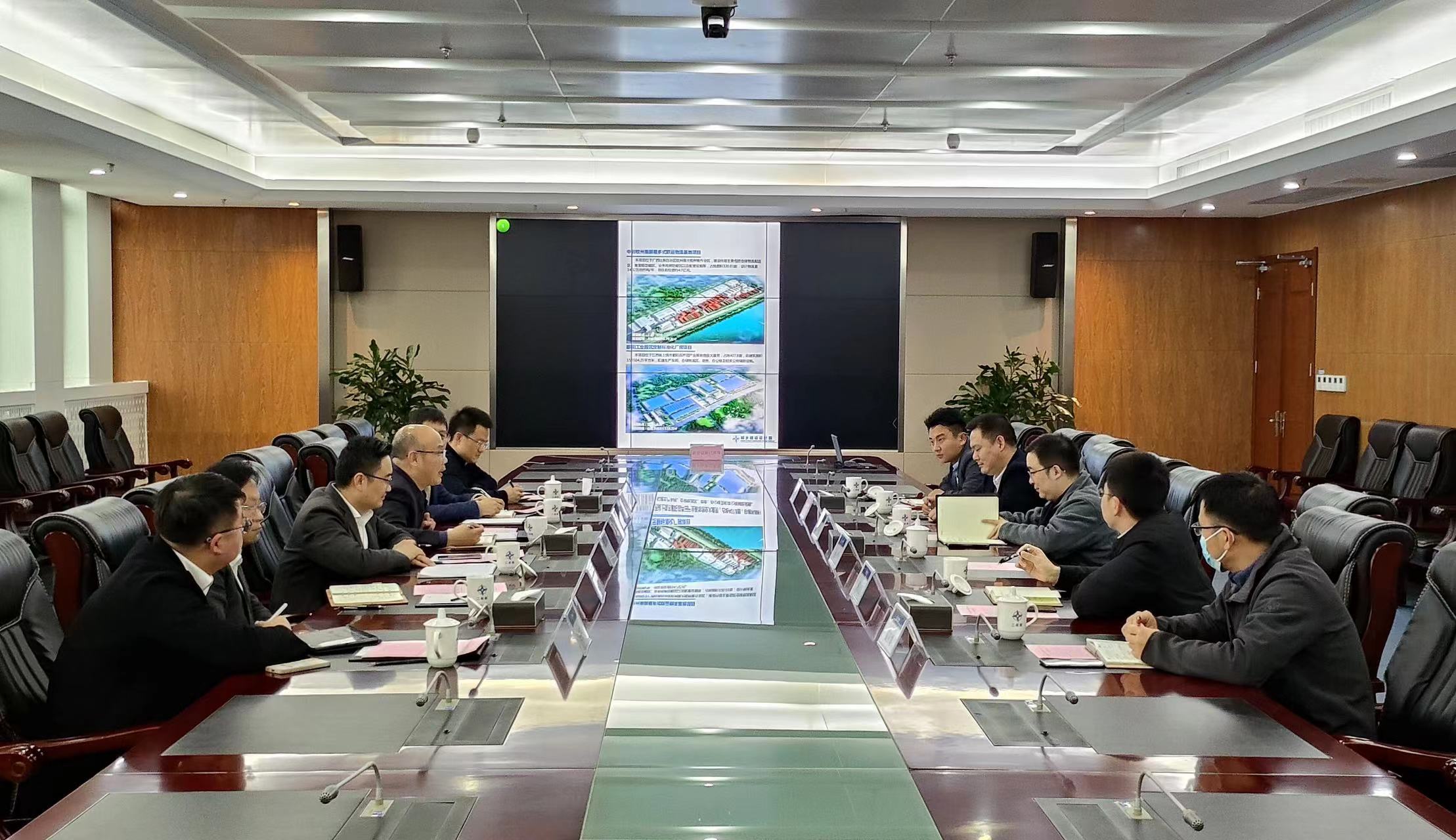 公司副总经理江川会见 中交浚浦建筑科技(上海)有限公司总经理阮伟 公司副总经理江川会见 中交浚浦建筑科技(上海)有限公司总经理阮伟