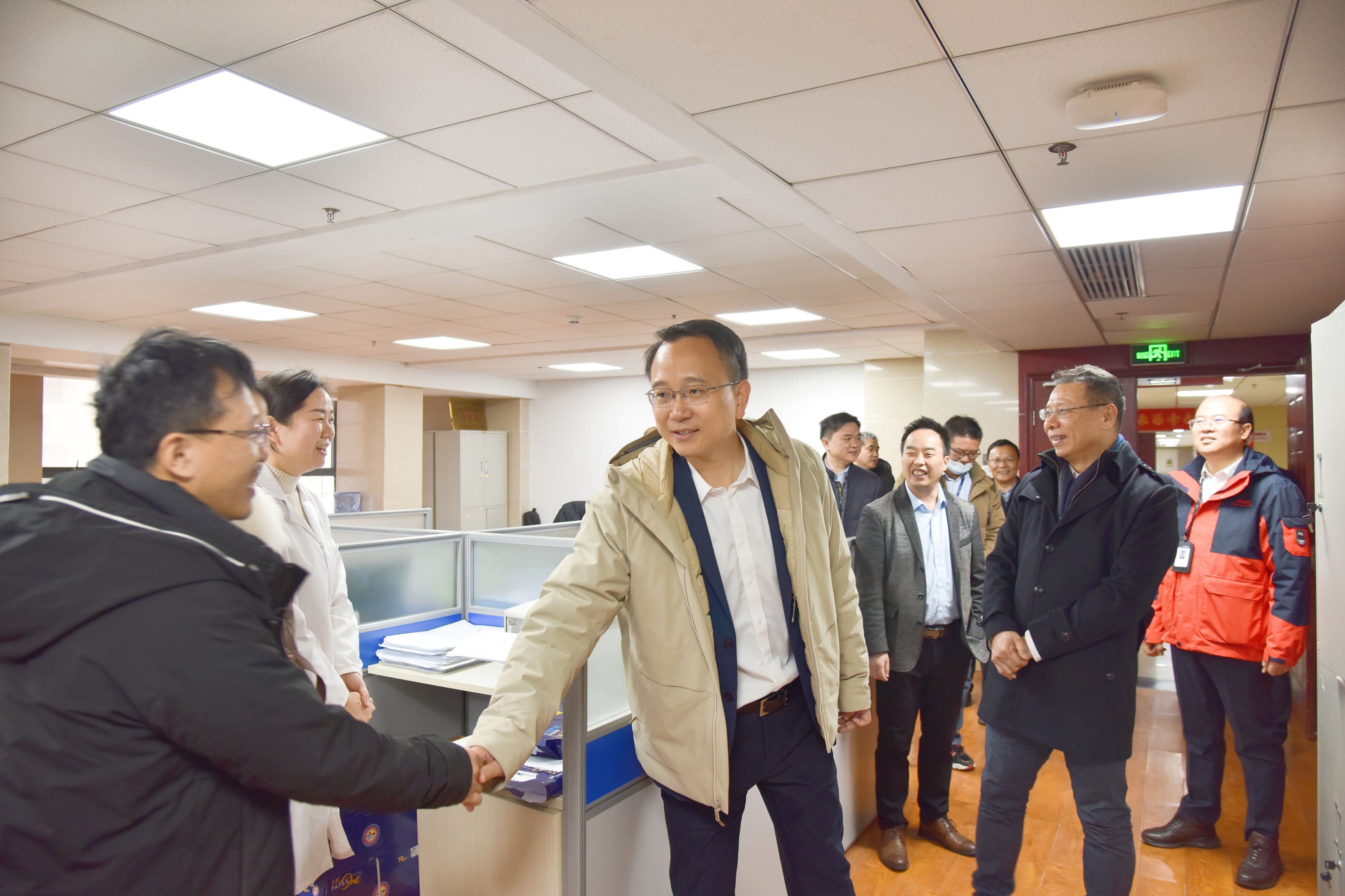 开工大吉！公司领导看望慰问广大员工