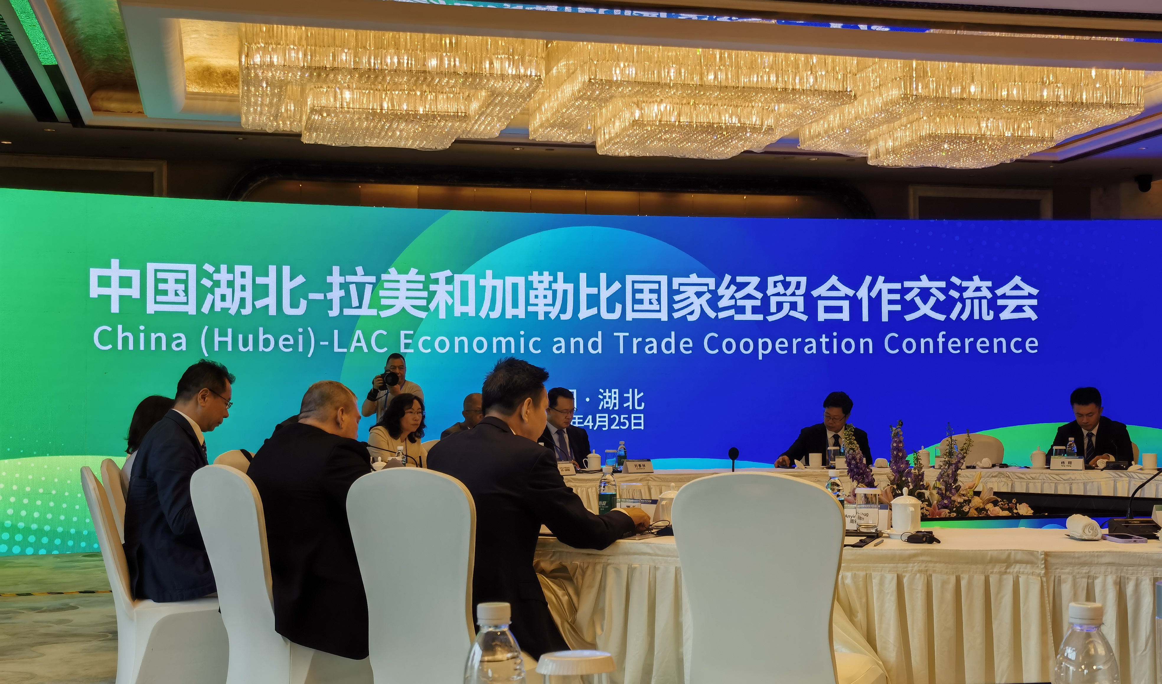 公司参加中国湖北-拉美和加勒比国家经贸合作交流会并做宣介