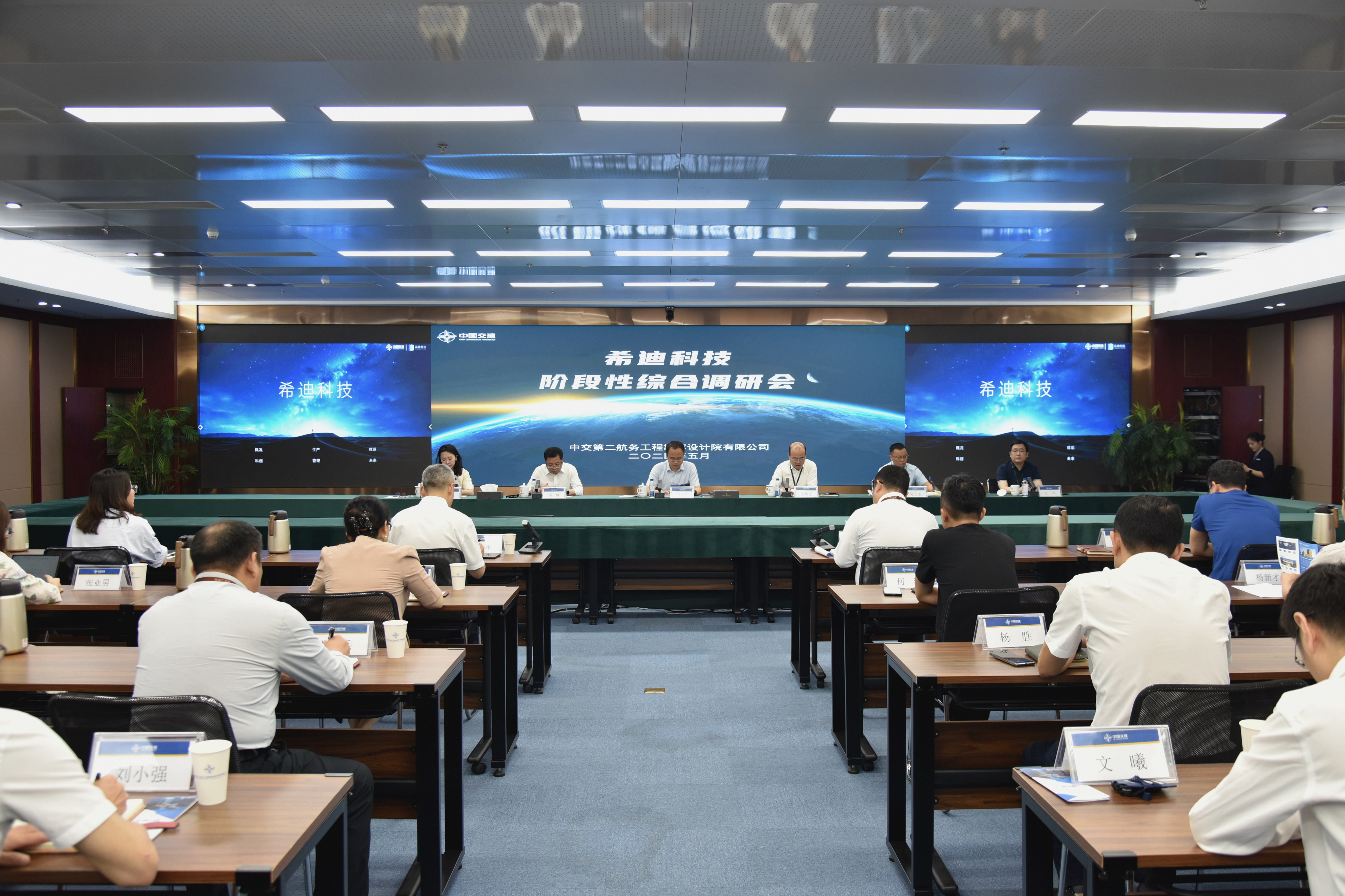 公司召开希迪科技阶段性综合调研会