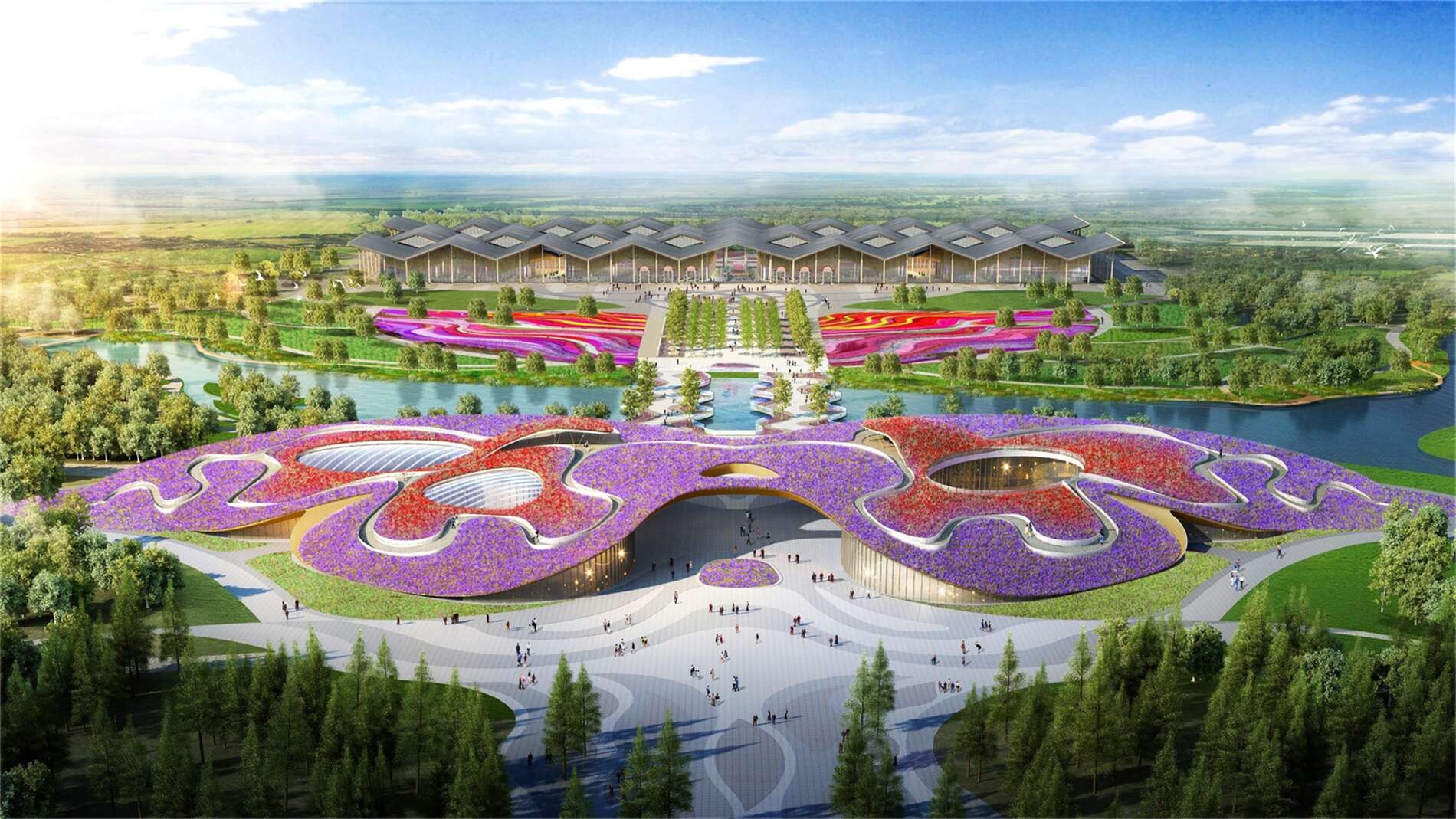 第十届中国花卉博览会花博园景观绿化、临时场馆及配套设施建设项目