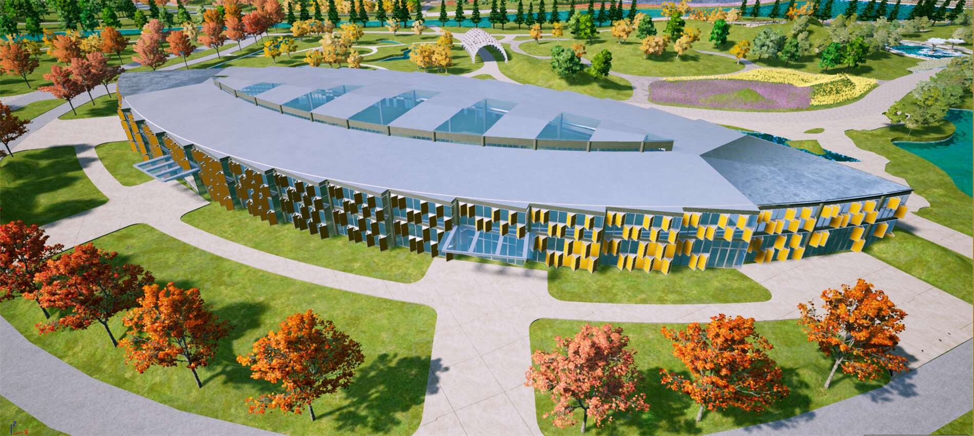 第十届中国花卉博览会花博园景观绿化、临时场馆及配套设施建设项目