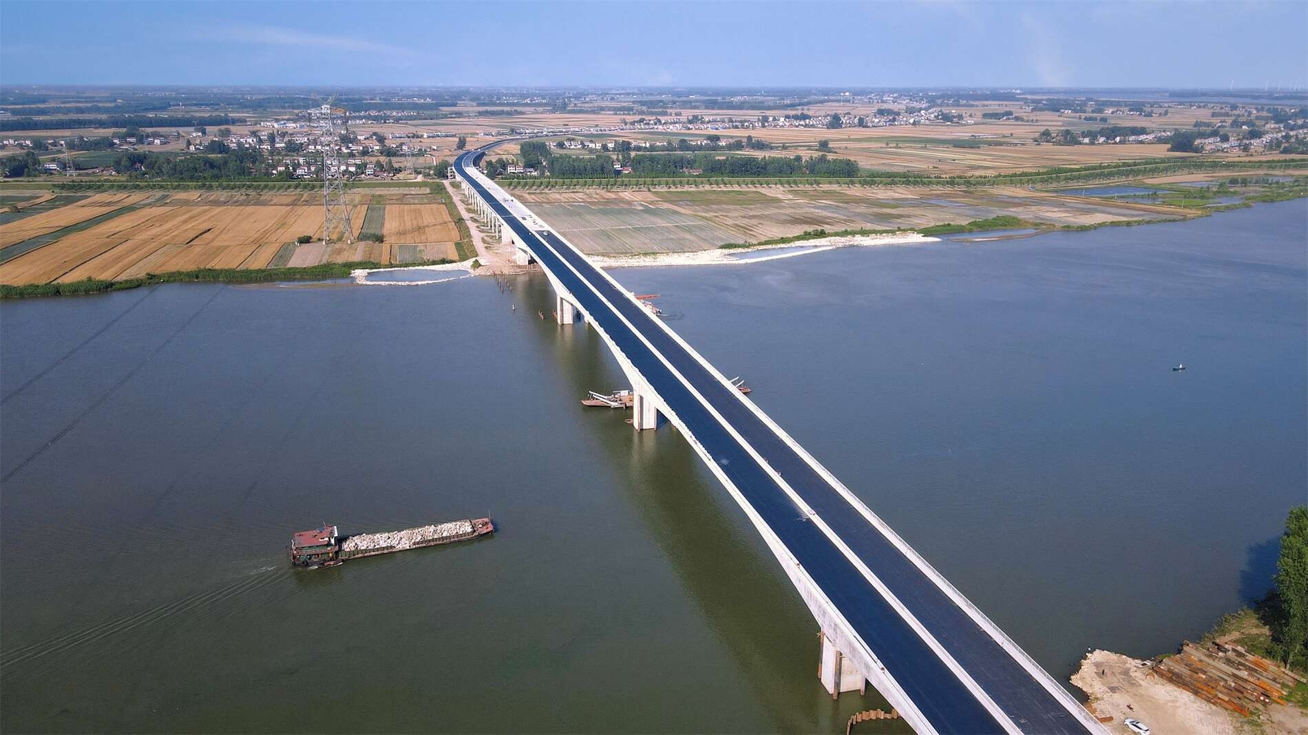 G348沙洋汉江公路二桥工程