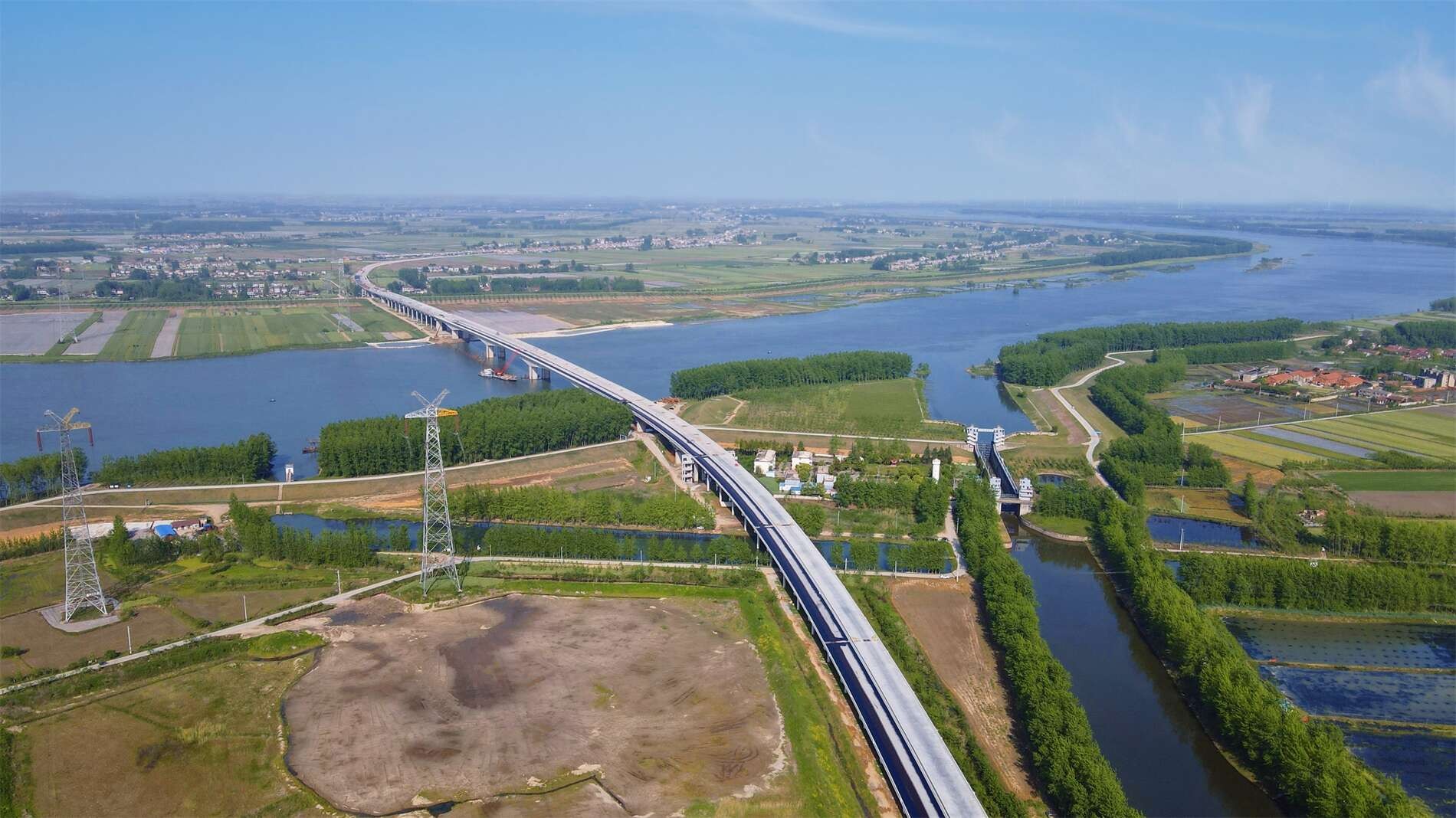 G348沙洋汉江公路二桥工程