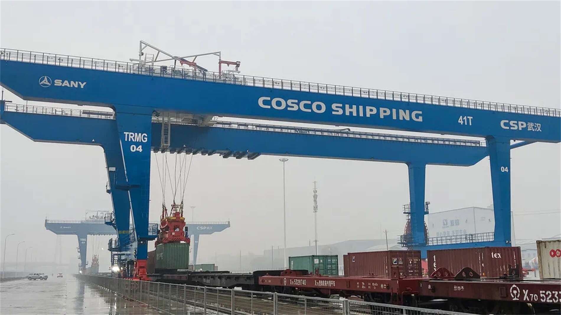 阳逻国际港集装箱铁水联运二期项目（武汉港武湖港区铁水联运集装箱码头工程）