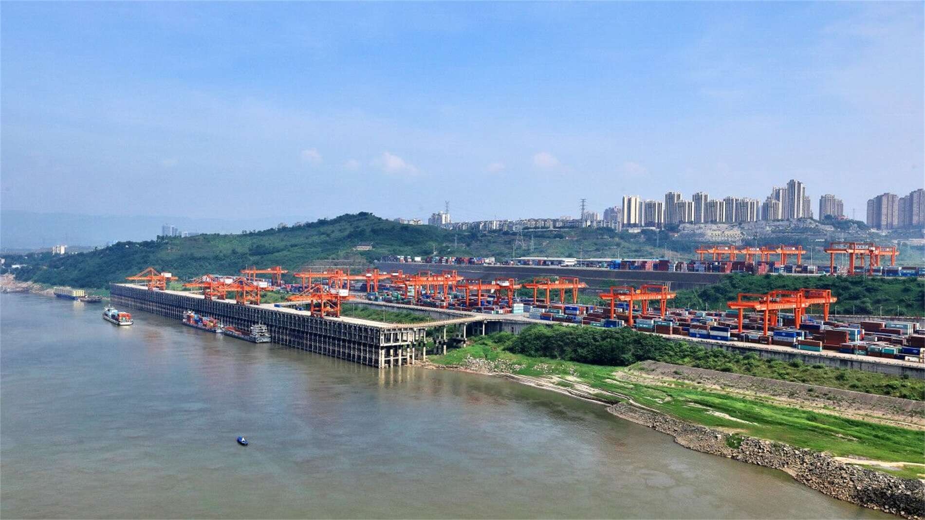 重庆港主城港区果园作业区工程