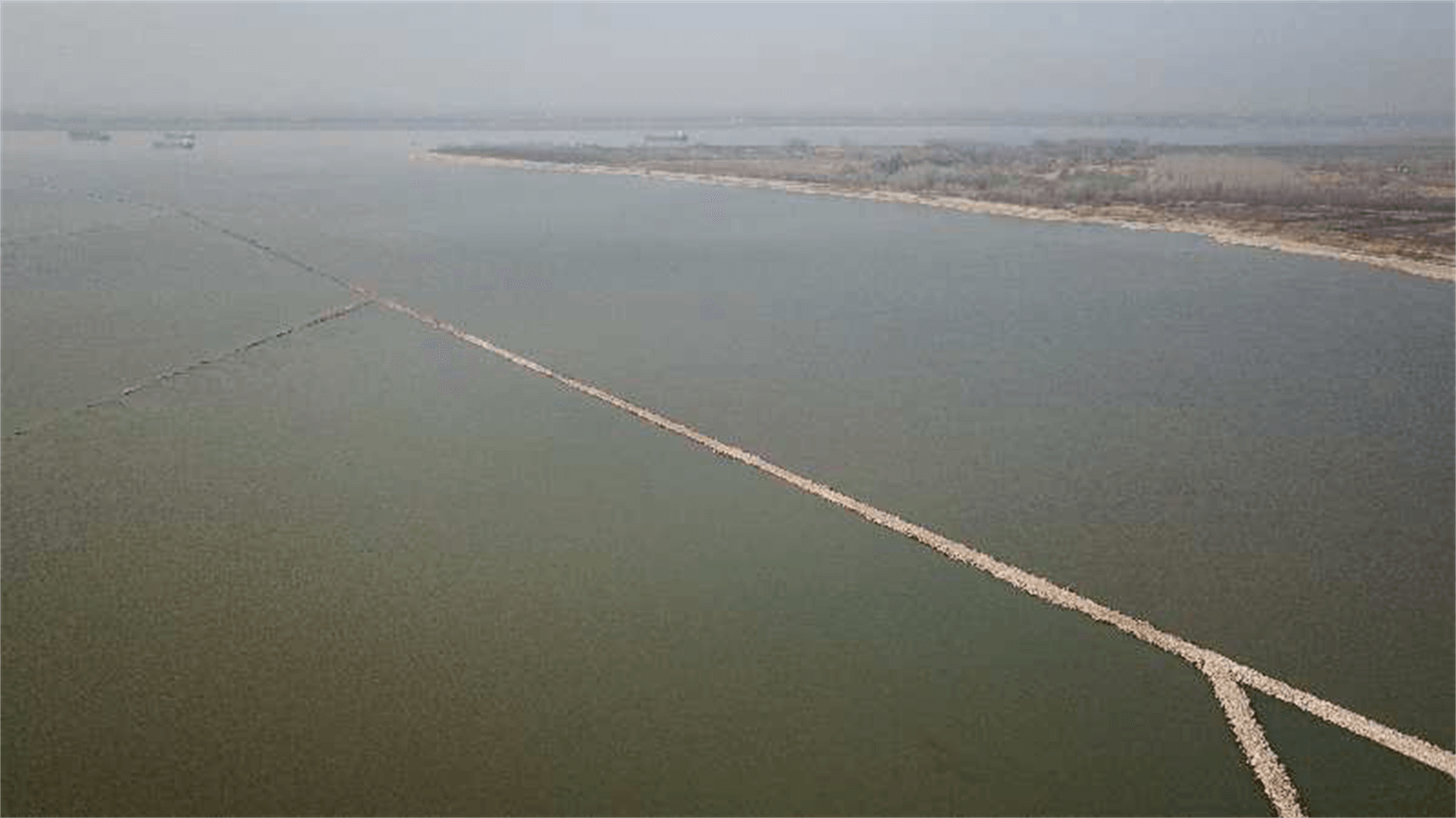 长江下游黑沙洲水道航道整治二期工程