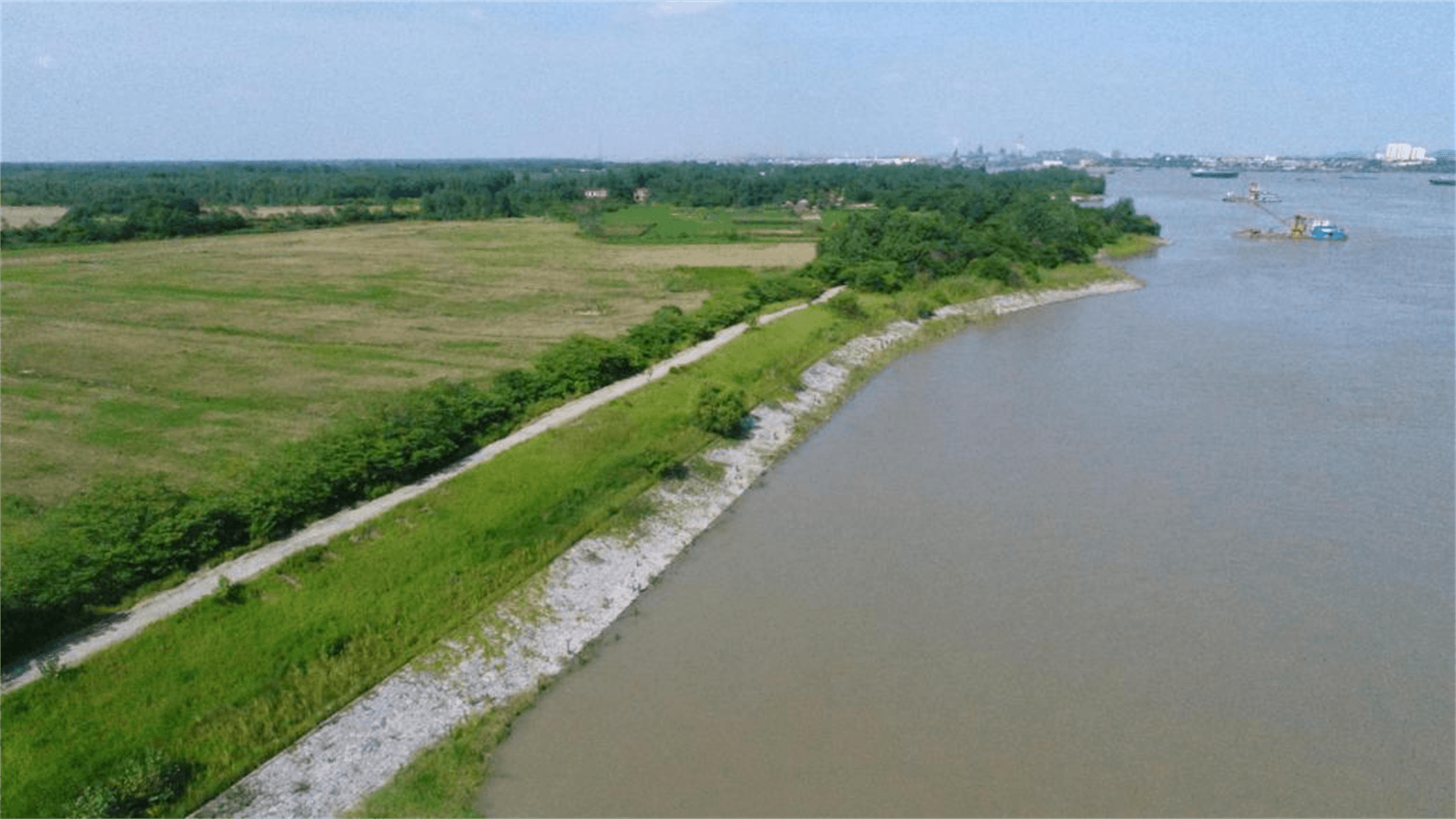 长江下游黑沙洲水道航道整治二期工程