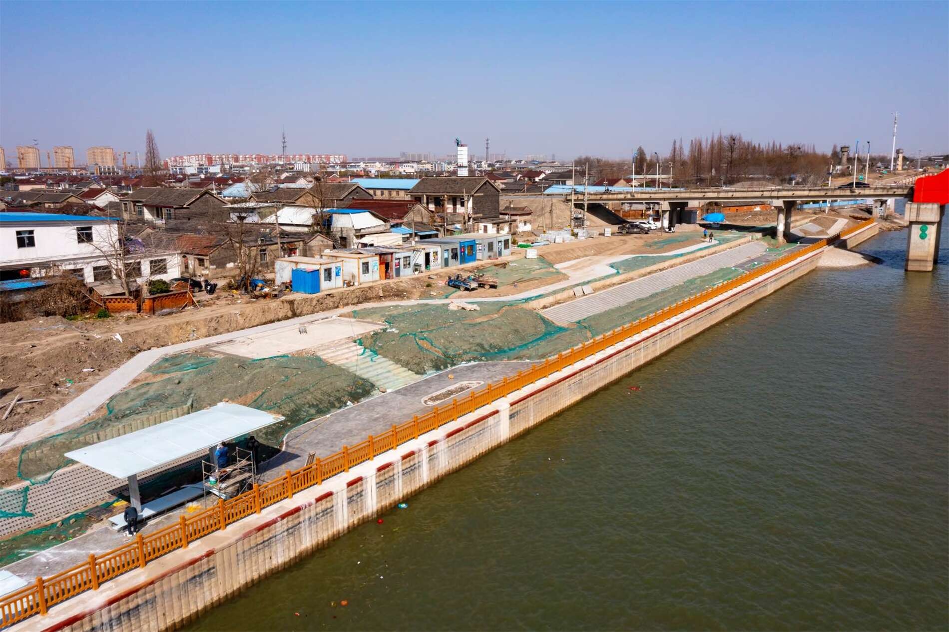 京杭运河施桥船闸至长江口门段航道整治工程