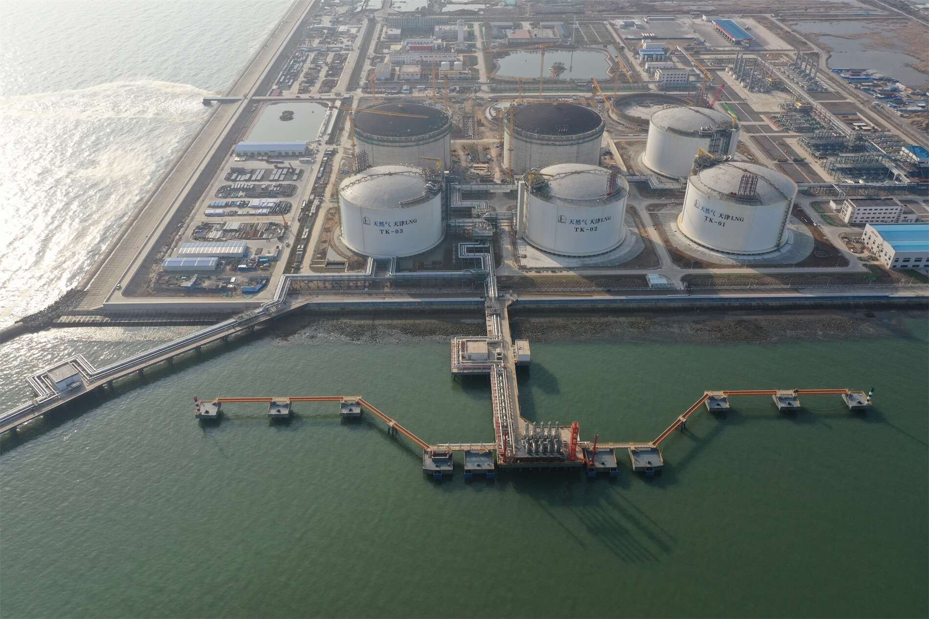 天津液化天然气（LNG）项目码头及陆域形成工程