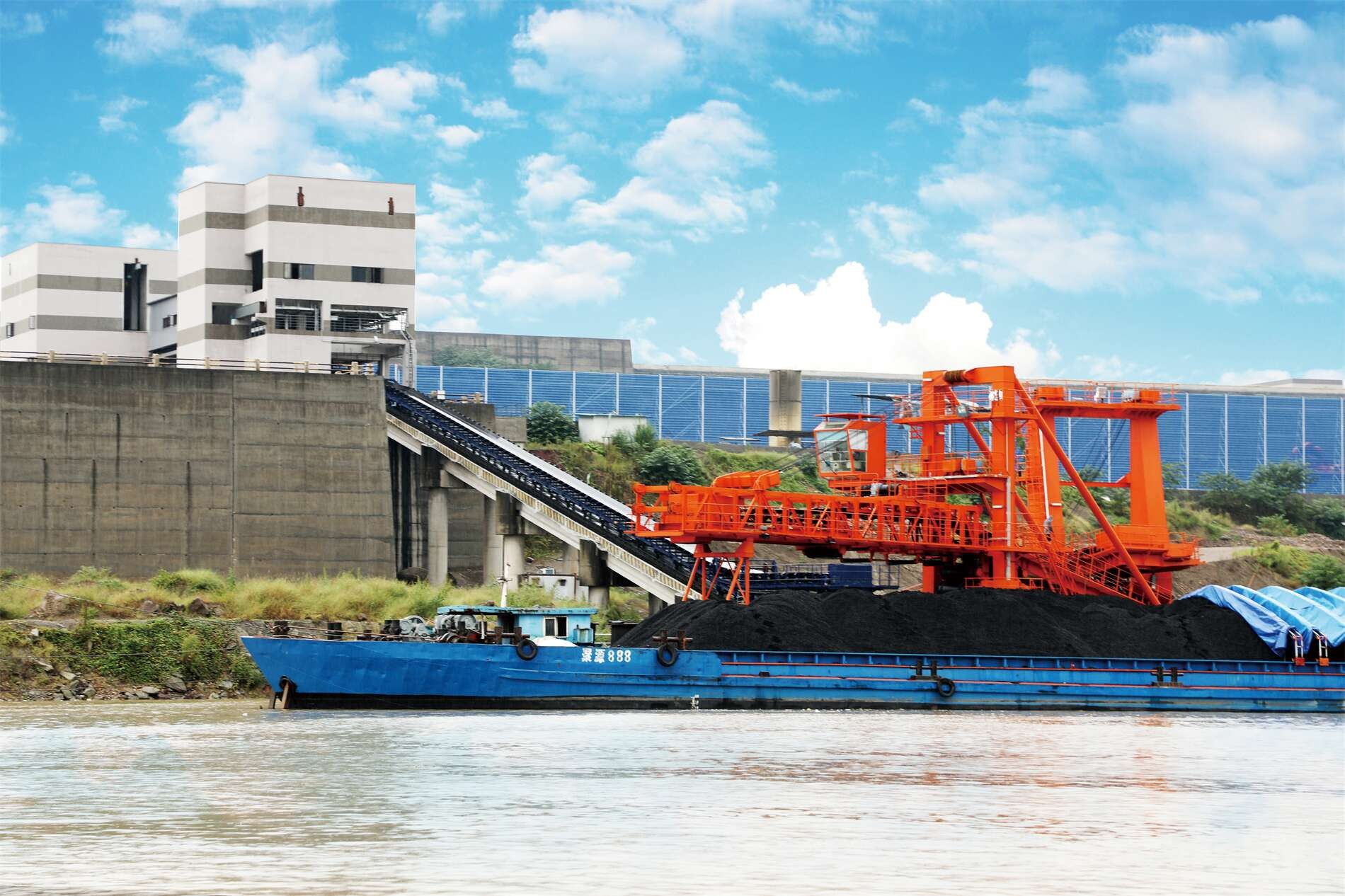 重庆港主城港区果园作业区二期扩建散货工艺项目