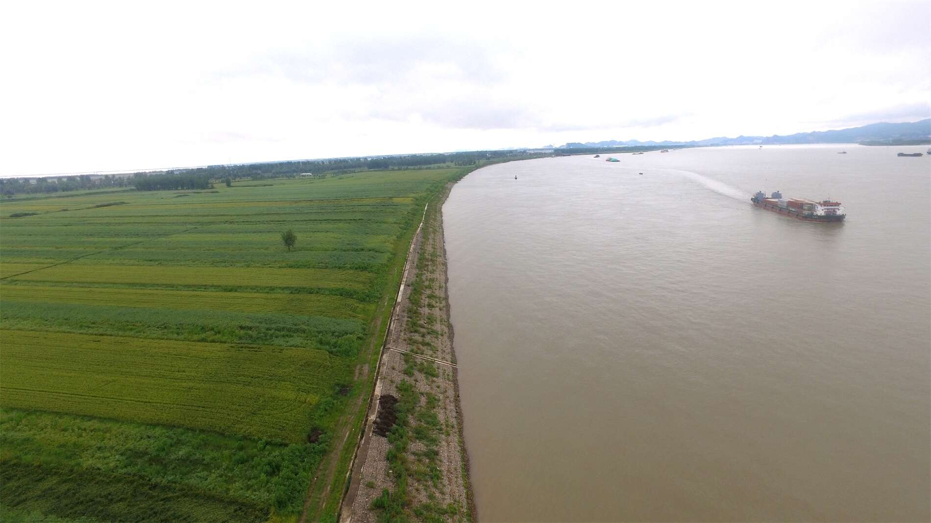 长江下游东北水道航道整治工程