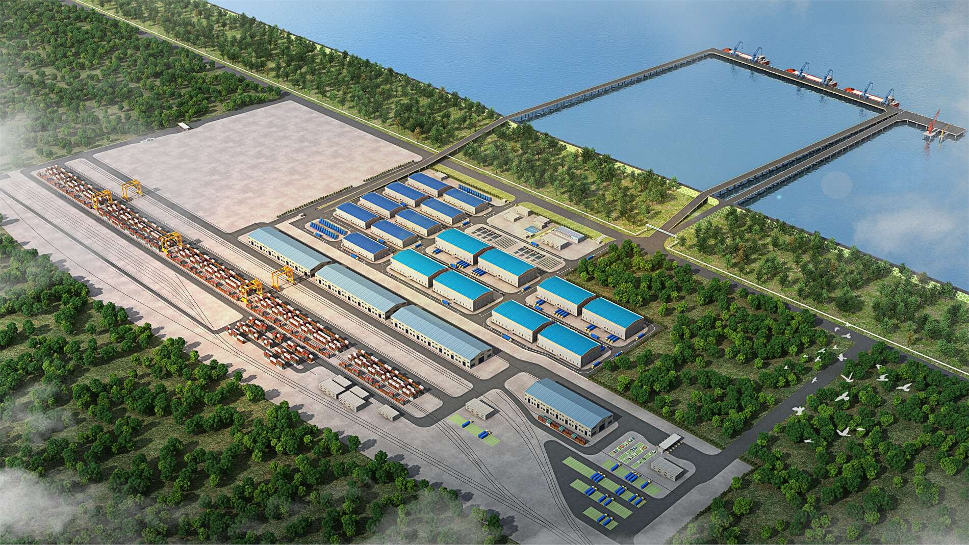 武汉阳逻港智慧港口方案设计与建设项目