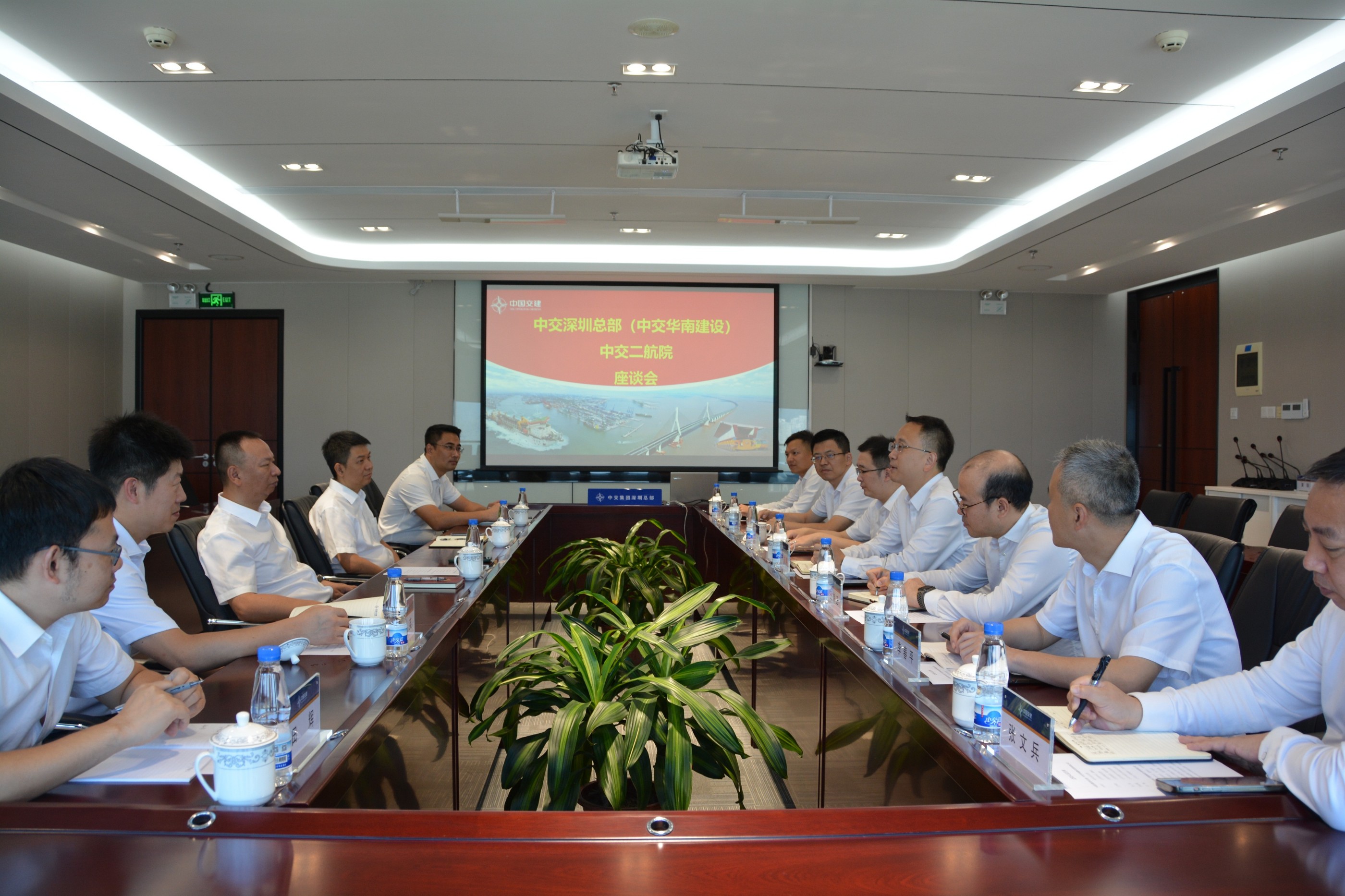 公司主要领导在深圳开展系列商务活动