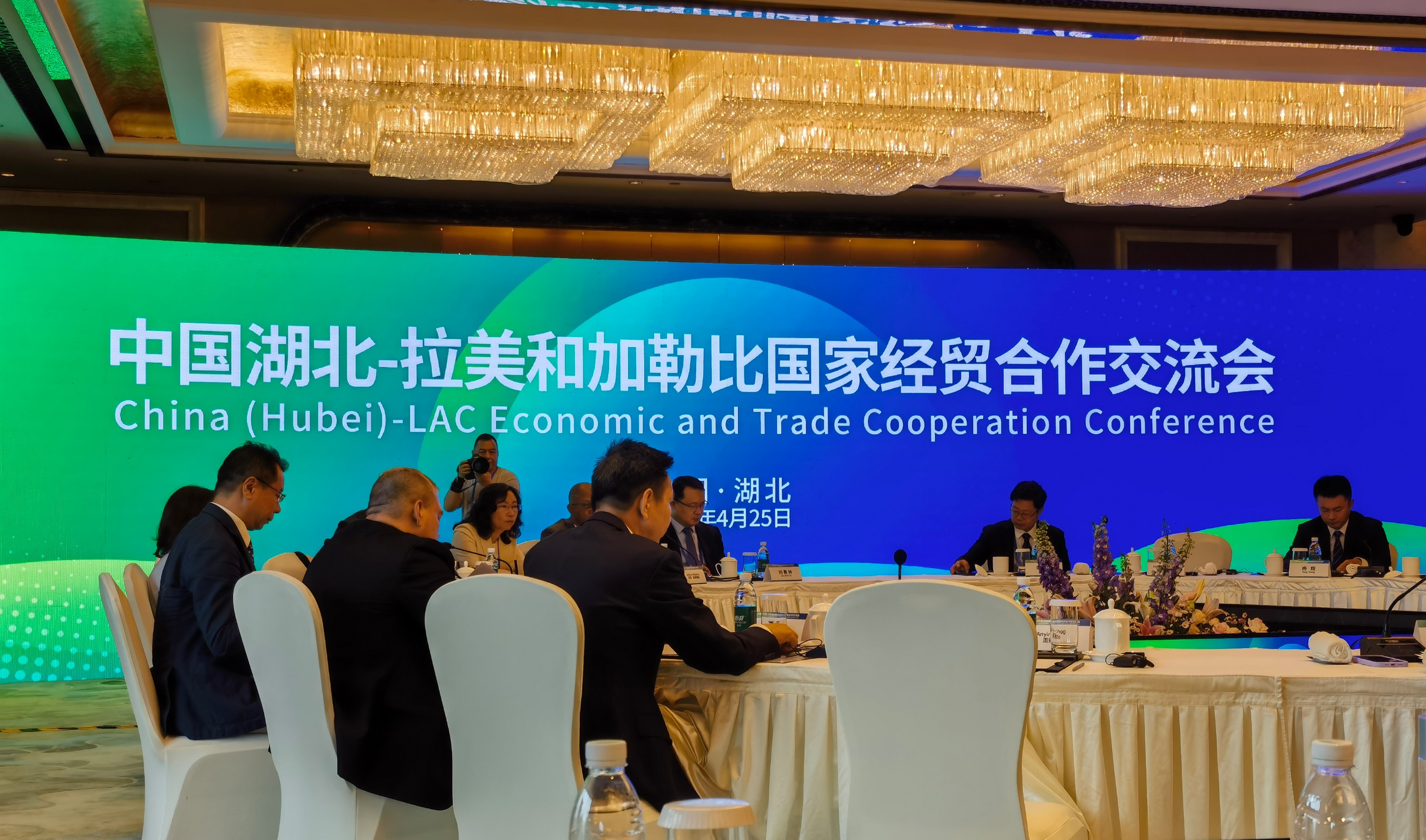 公司参加中国湖北-拉美和加勒比国家经贸合作交流会并做宣介