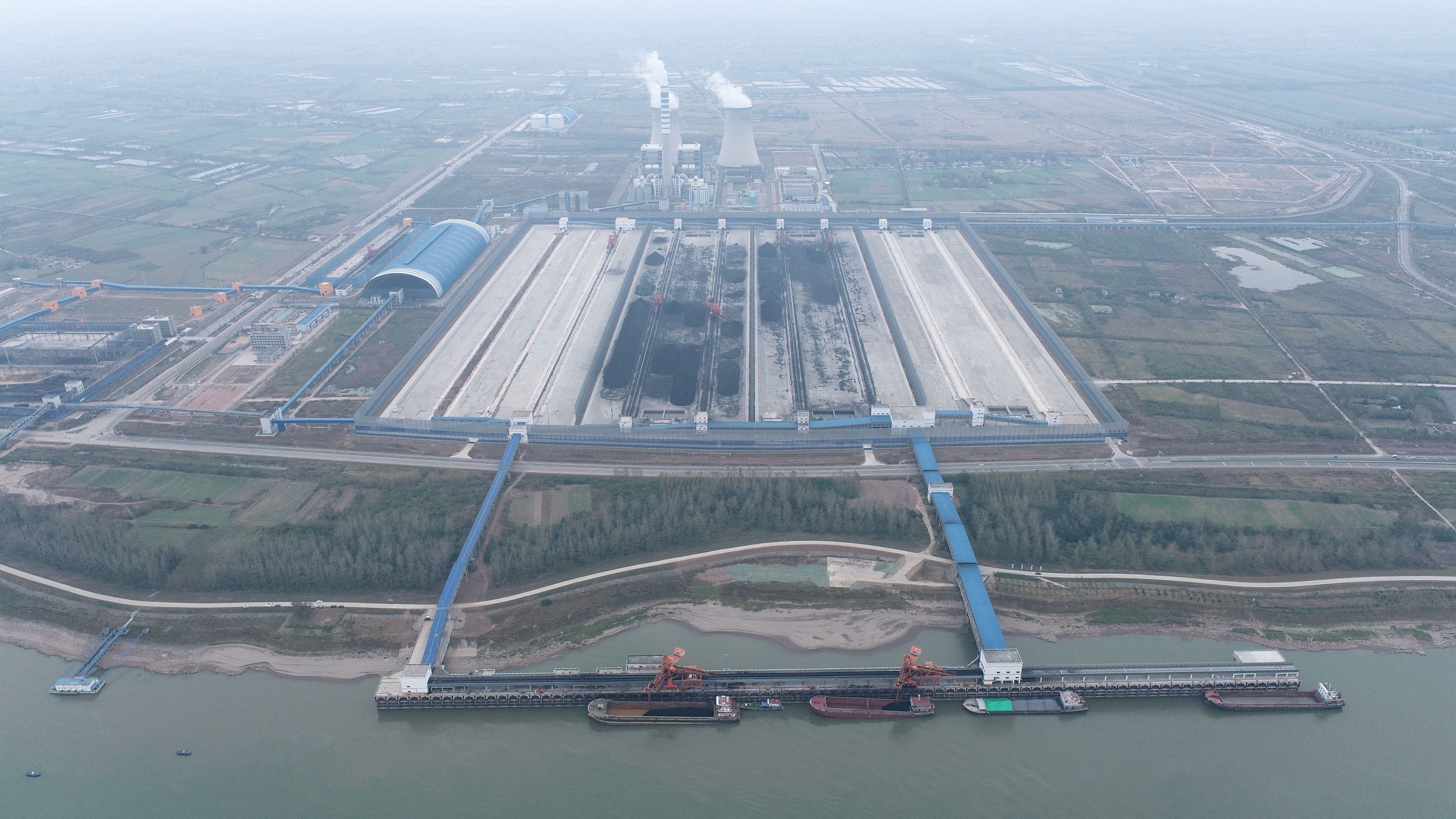 湖北荆州煤炭铁水联运储配基地工程